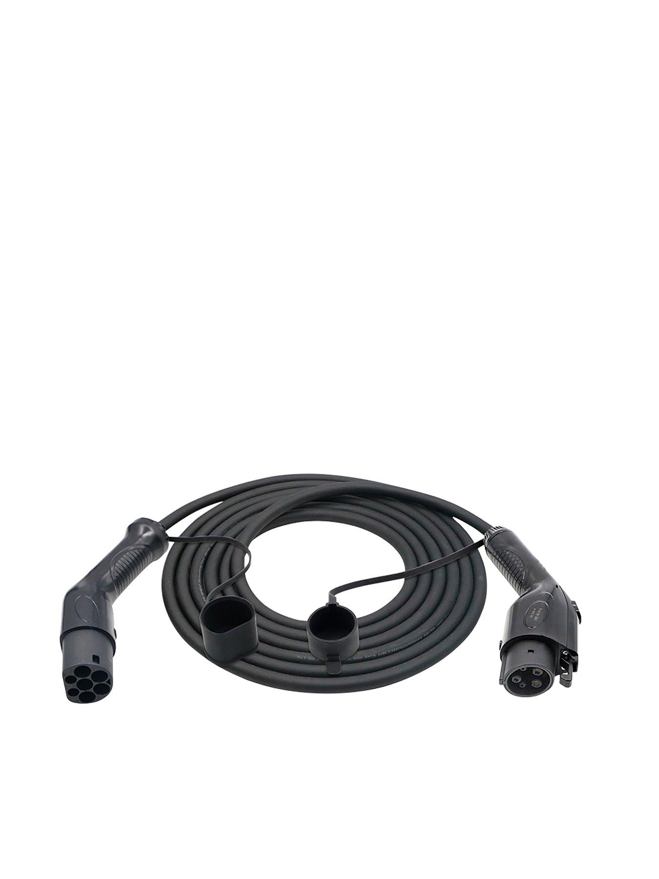 Product photograph of Streetwize Accessories Type 1 To Type 2 32a 1 Phase Ev Electric Car Charging Cable from very.co.uk
