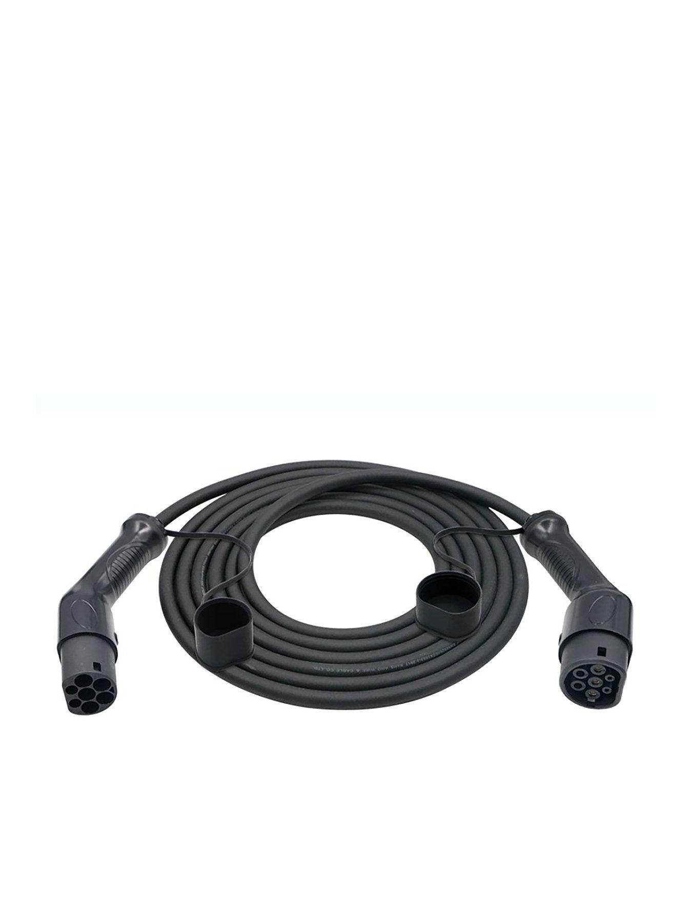 Product photograph of Streetwize Accessories Type 2 To Type 2 32a 3 Phase Ev Electric Car Charging Cable from very.co.uk