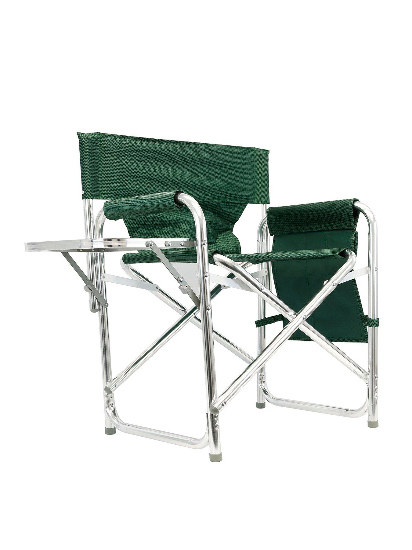 Product photograph of Streetwize Accessories Director Camping Chair Sport - Green from very.co.uk