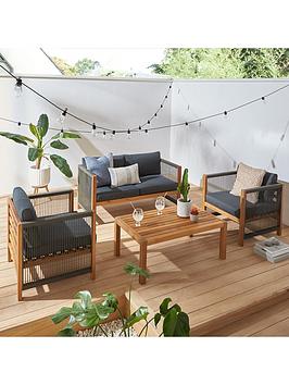 Product photograph of Rimini Sofa Set from very.co.uk