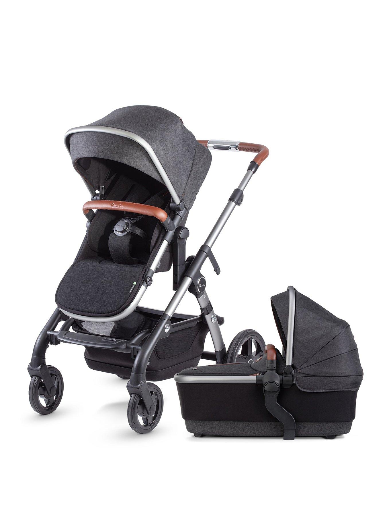 Silver Cross Wave Travel System Charcoal very.co.uk