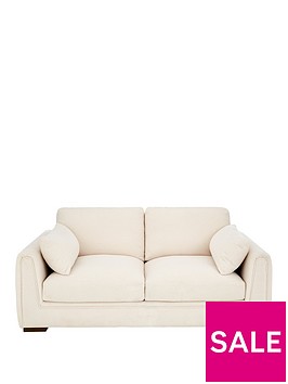 queensburynbspboucle-fabricnbsp3-seater-sofa