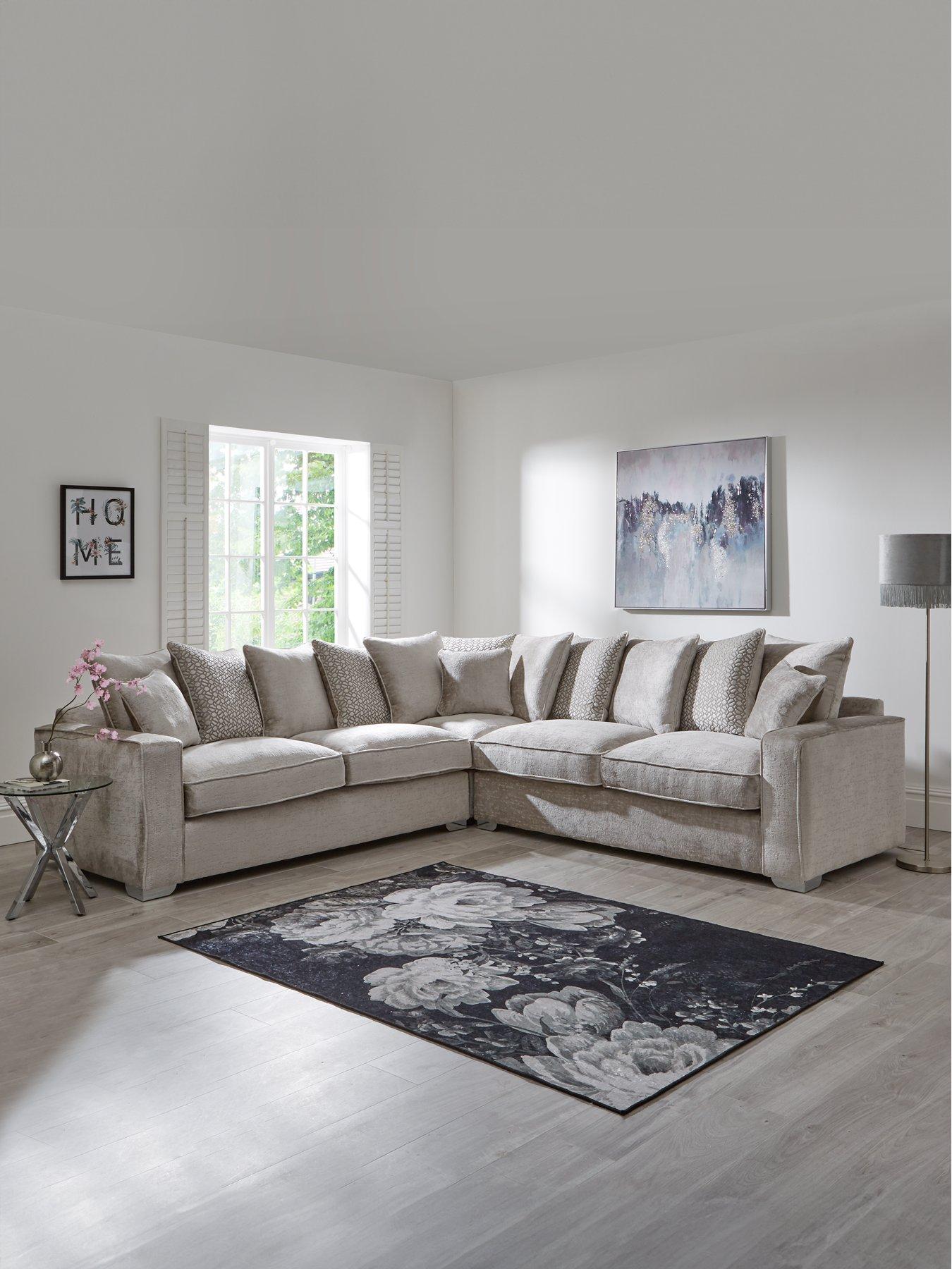 Very Home Chicago Deluxe Scatter Back Corner Group Sofa - Made to Order in the UK