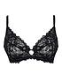  image of figleaves-isla-lace-underwired-non-pad-plunge-bra