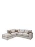  image of chicago-deluxe-fabricnbspleftnbsphand-corner-sofa-with-footstool
