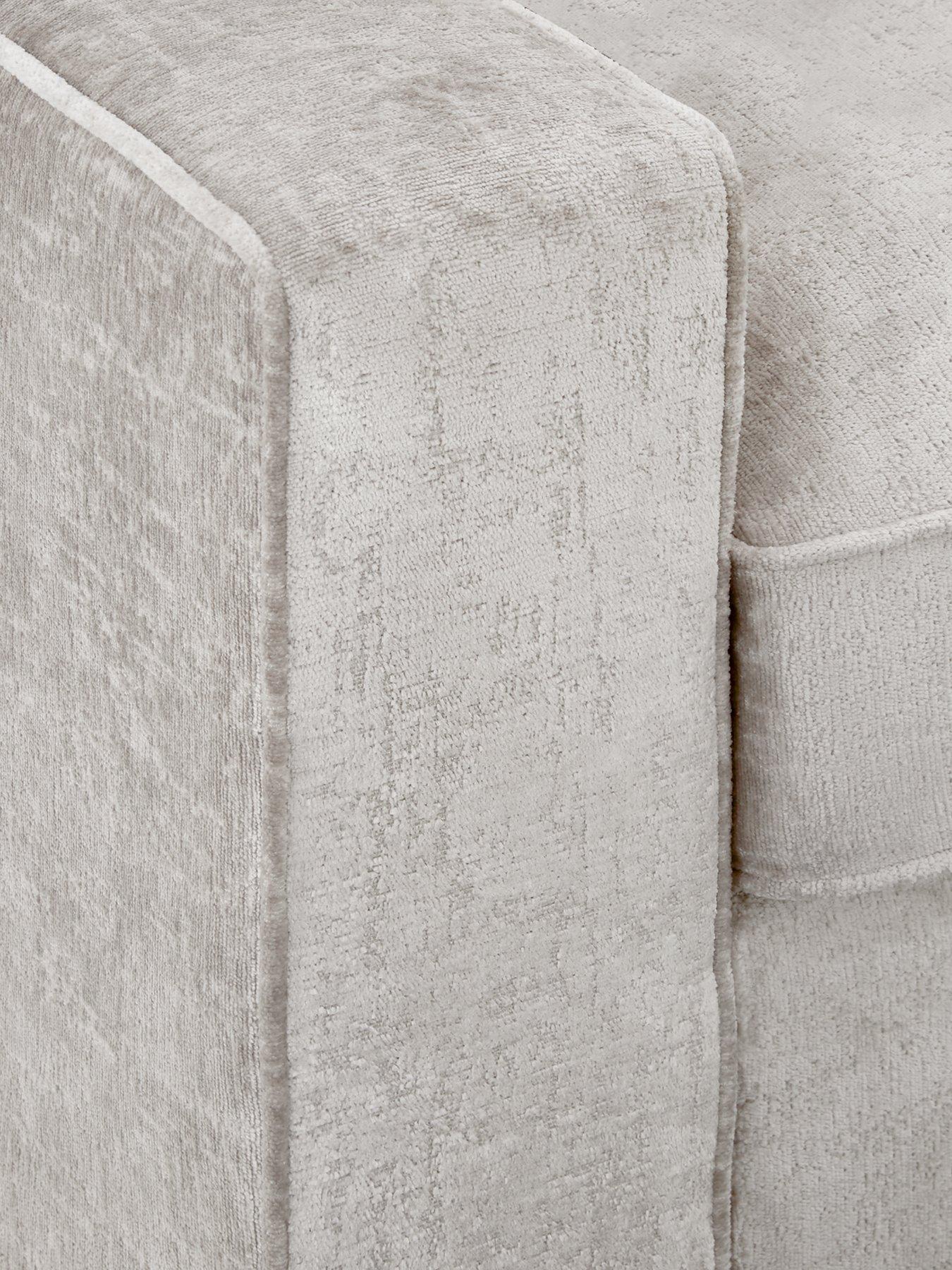 Image 4 of 5 of Very Home Chicago Deluxe Fabric Right&nbsp;Hand Corner Sofa with Footstool&nbsp;- Made to Order in the UK