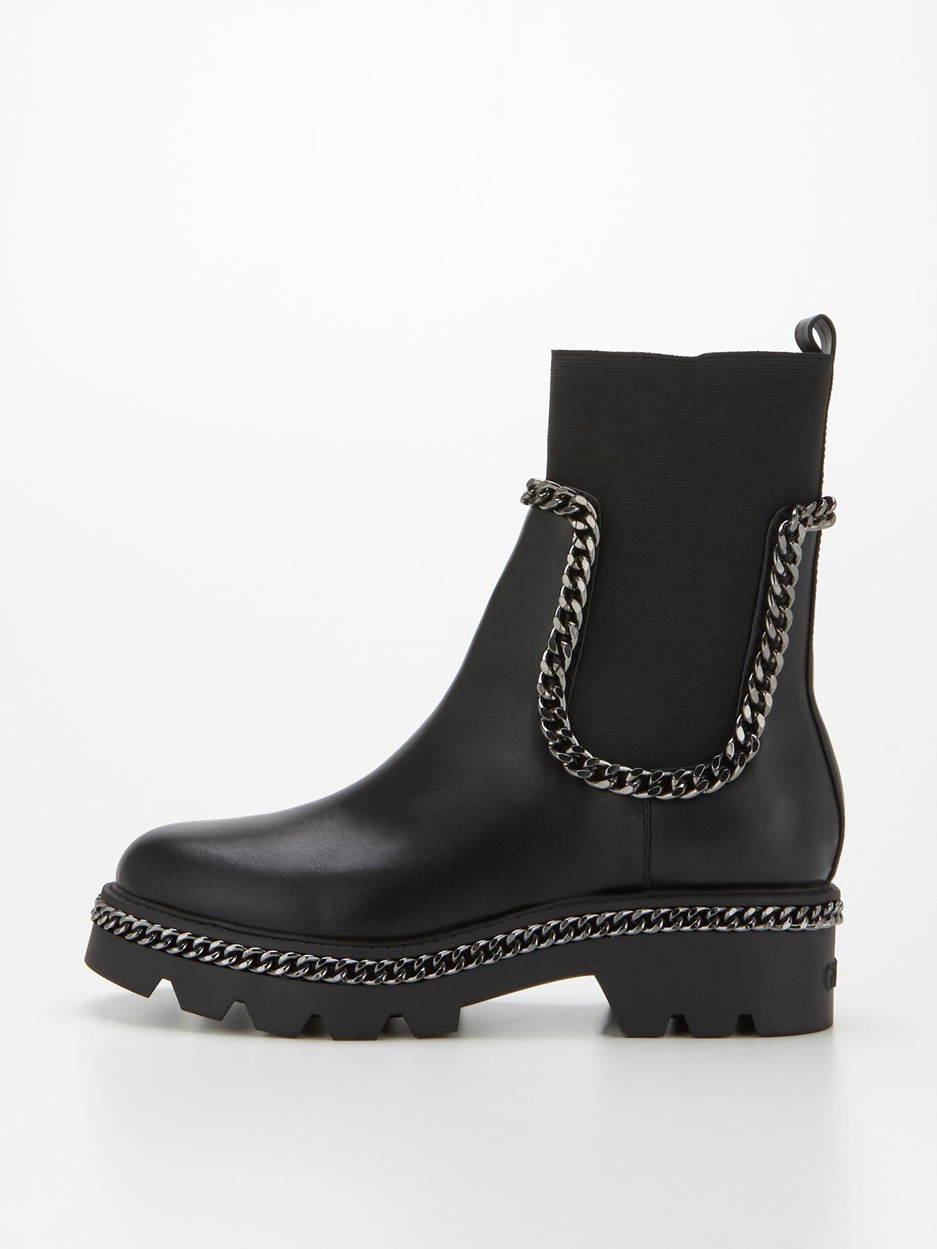 gray guess boots