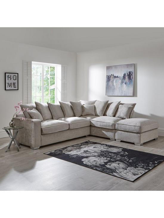stillFront image of chicago-deluxe-fabric-right-hand-scatter-back-corner-sofa-with-footstool