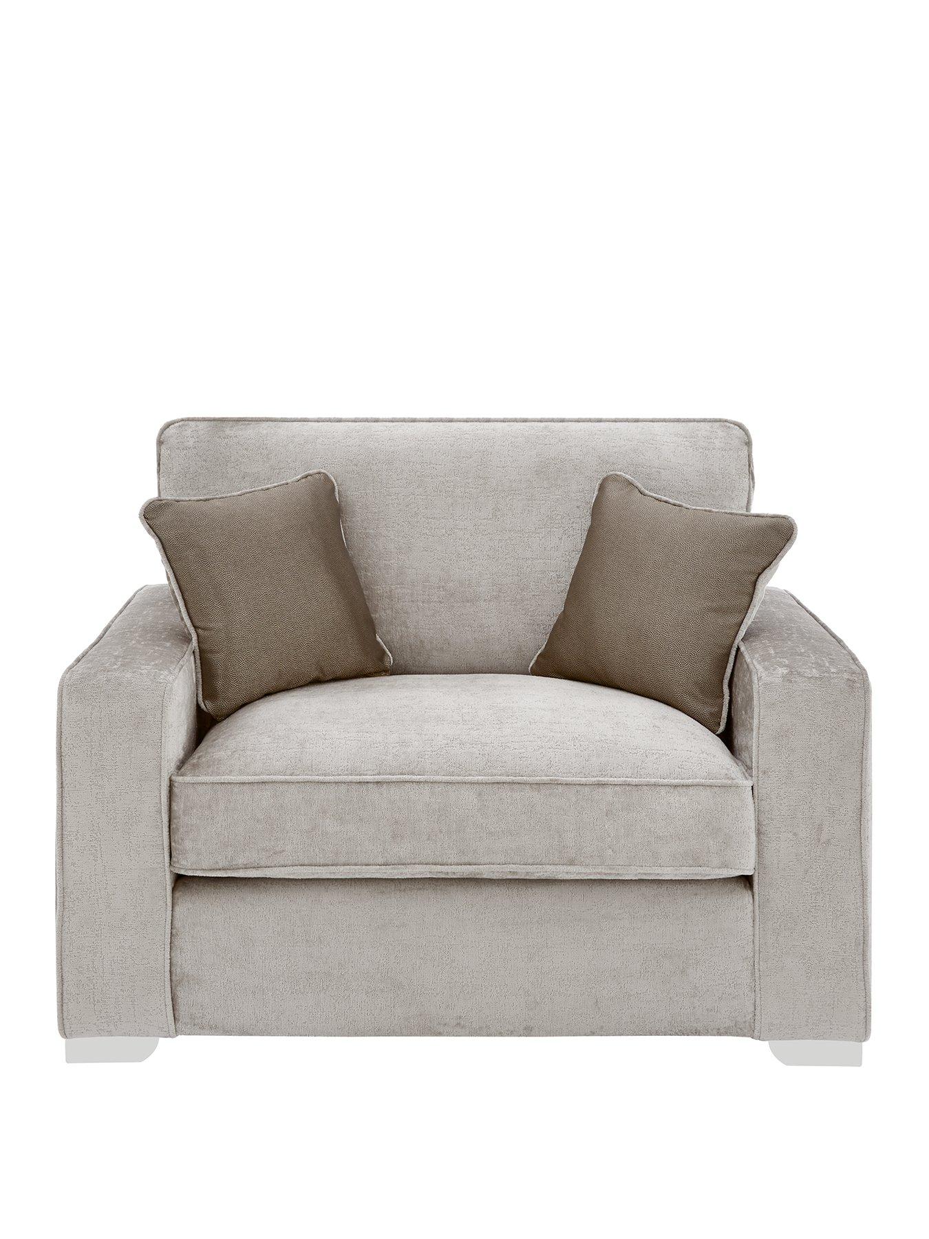 Image 2 of 5 of Very Home Chicago Deluxe Fabric Snuggle&nbsp;Chair