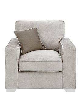 Very Home Chicago Deluxe Fabric Armchair