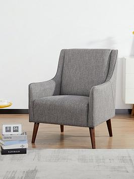 Product photograph of Very Home Club Fabric Accent Chair from very.co.uk
