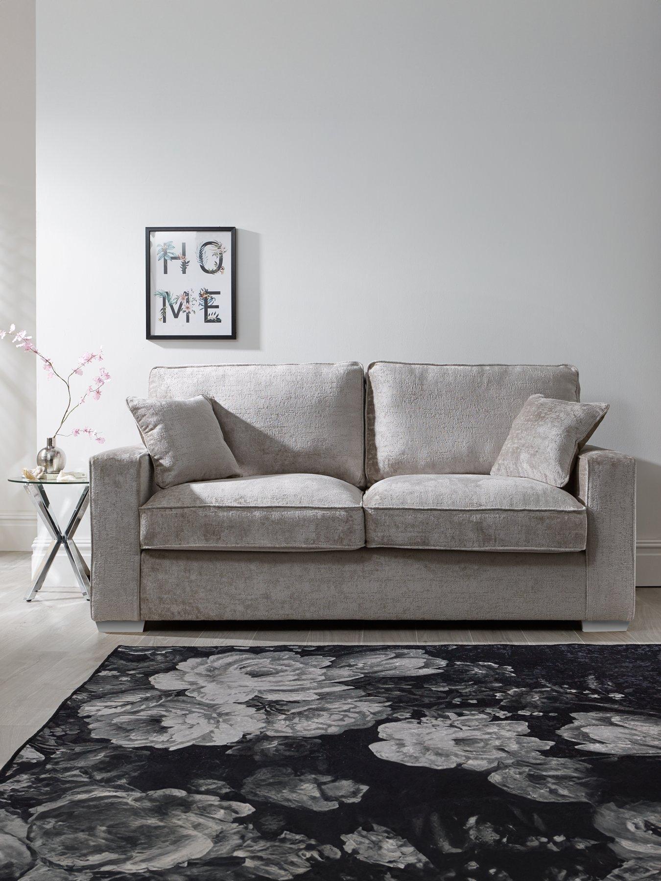 undefined Chicago Deluxe Fabric 3 Seater Sofa