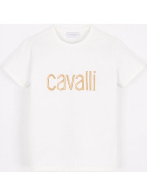 roberto-cavalli-kidsnbspjersey-logo-t-shirt--nbspwhite