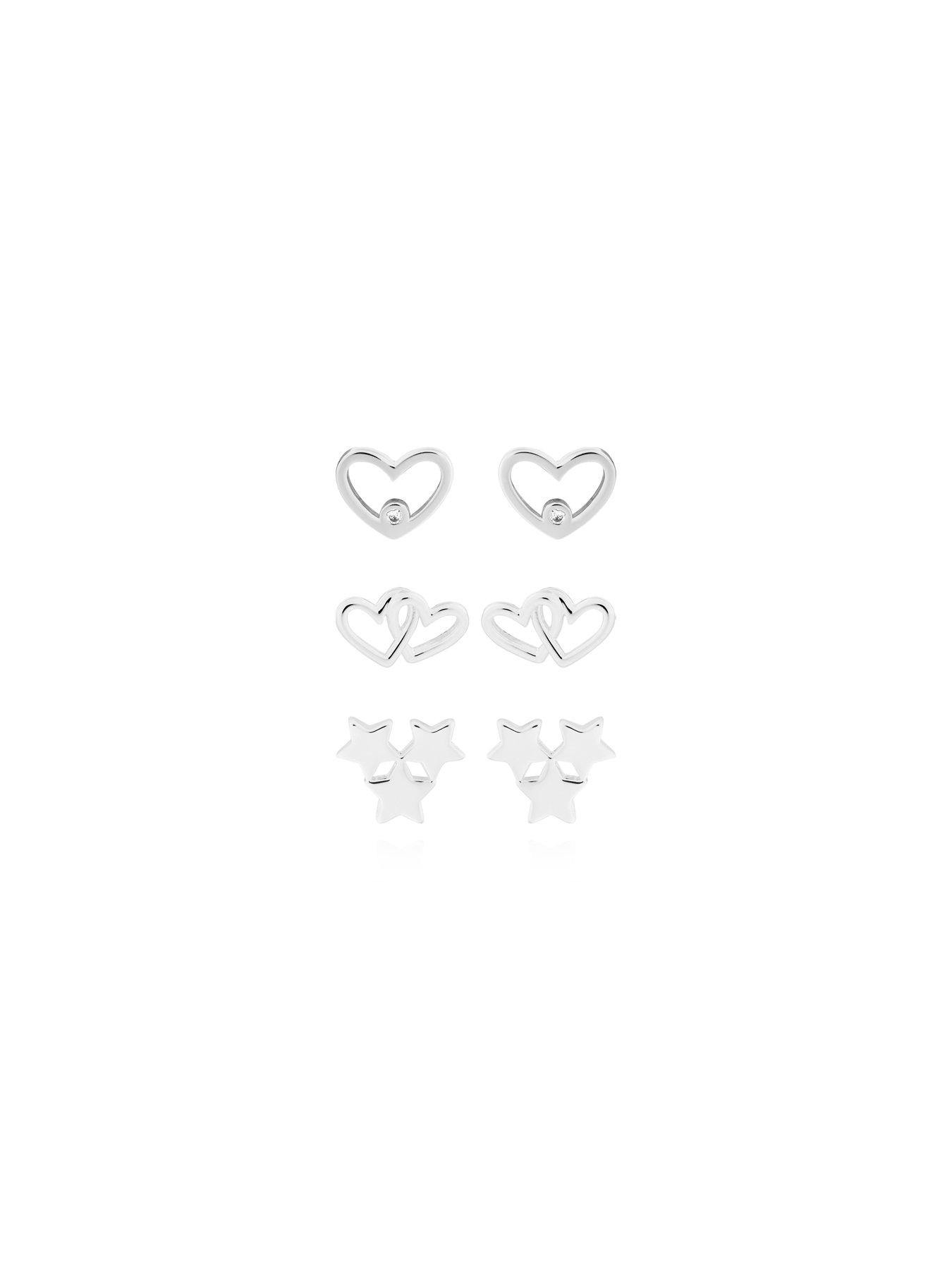 Women OCCASION EARRING BOXES MERRY CHRISTMAS FRIEND - Set of 3