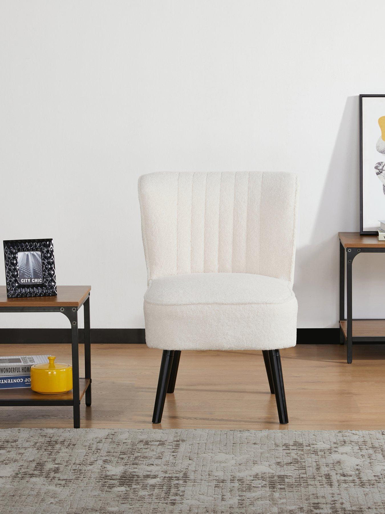 undefined Poppy Fabric Boucle Chair - FSC® Certified