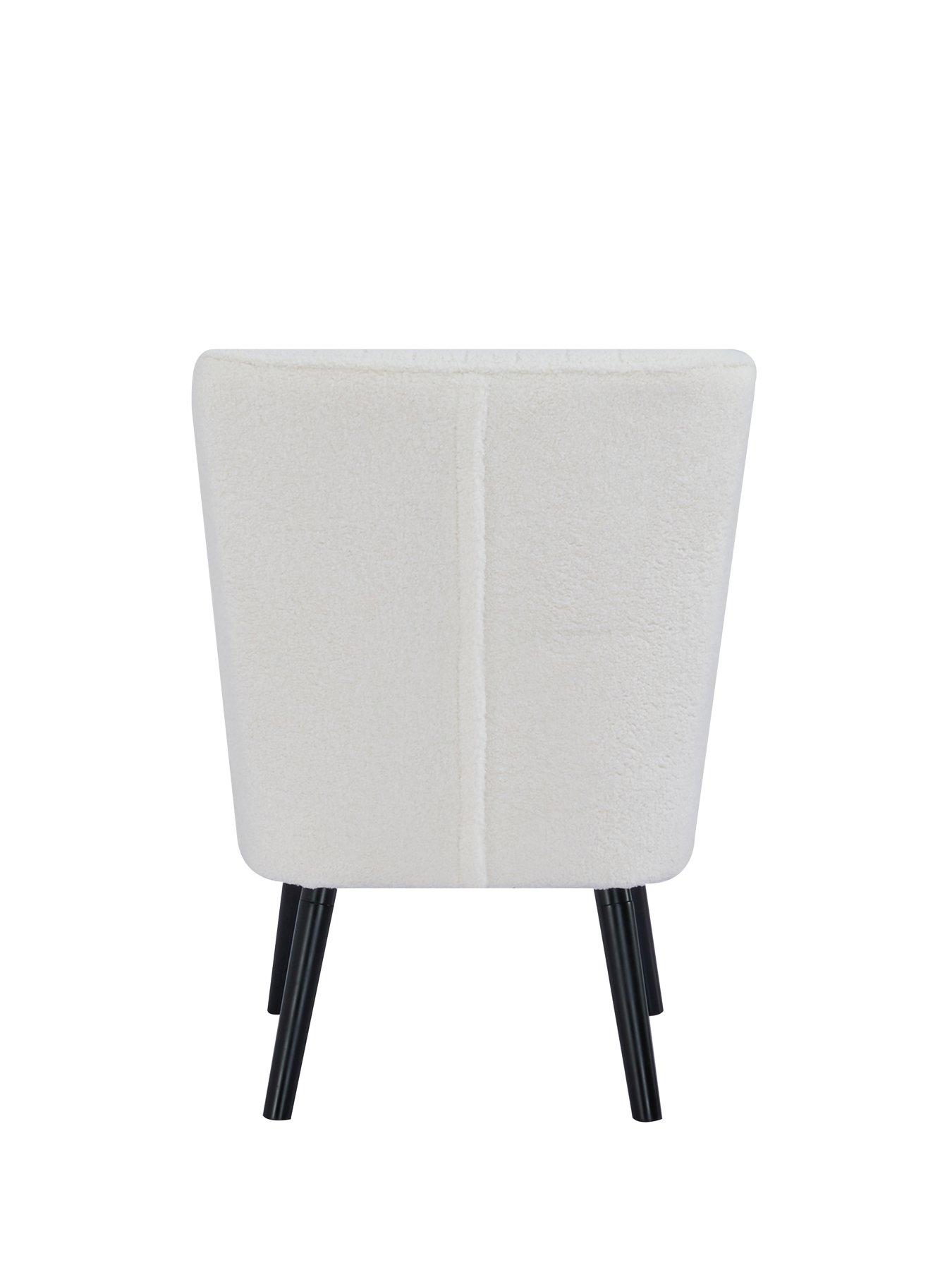 Image 4 of 7 of Very Home Poppy Fabric Boucle Chair&nbsp;- FSC&reg; Certified