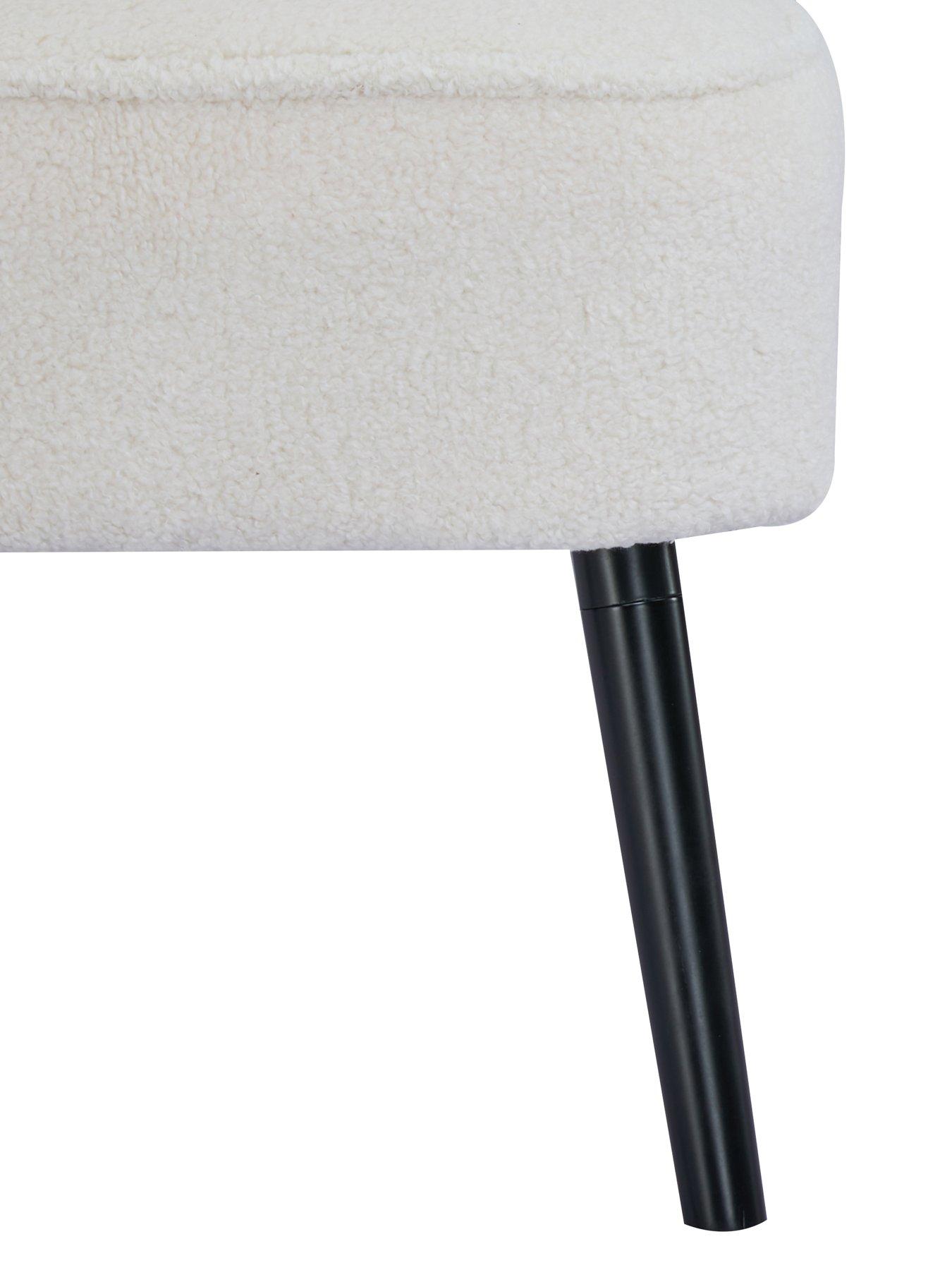 Image 5 of 7 of Very Home Poppy Fabric Boucle Chair&nbsp;- FSC&reg; Certified