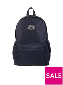jack-wills-girls-patch-backpack-navy