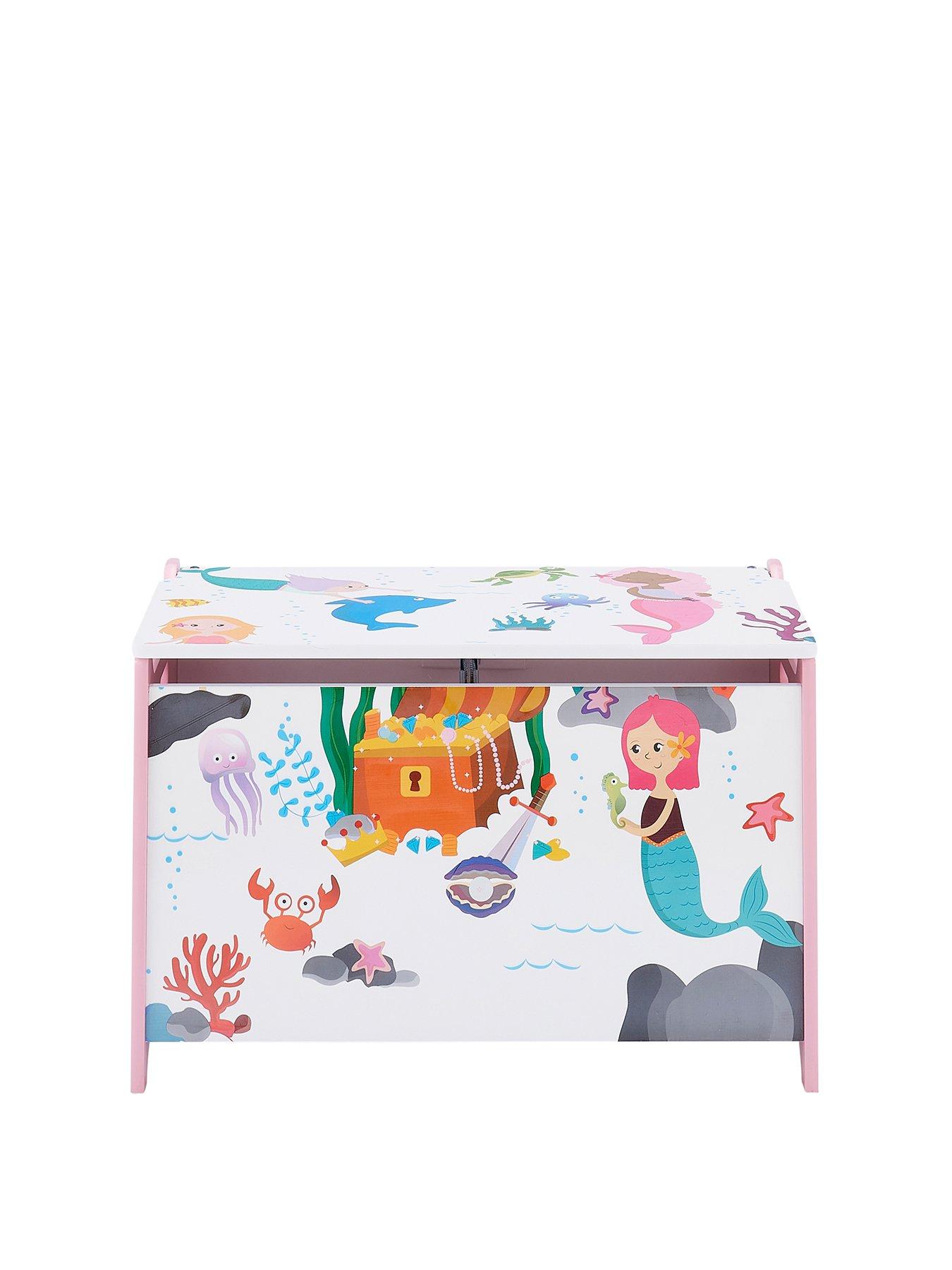 Product photograph of Lloyd Pascal Mermaid Storage Box from very.co.uk