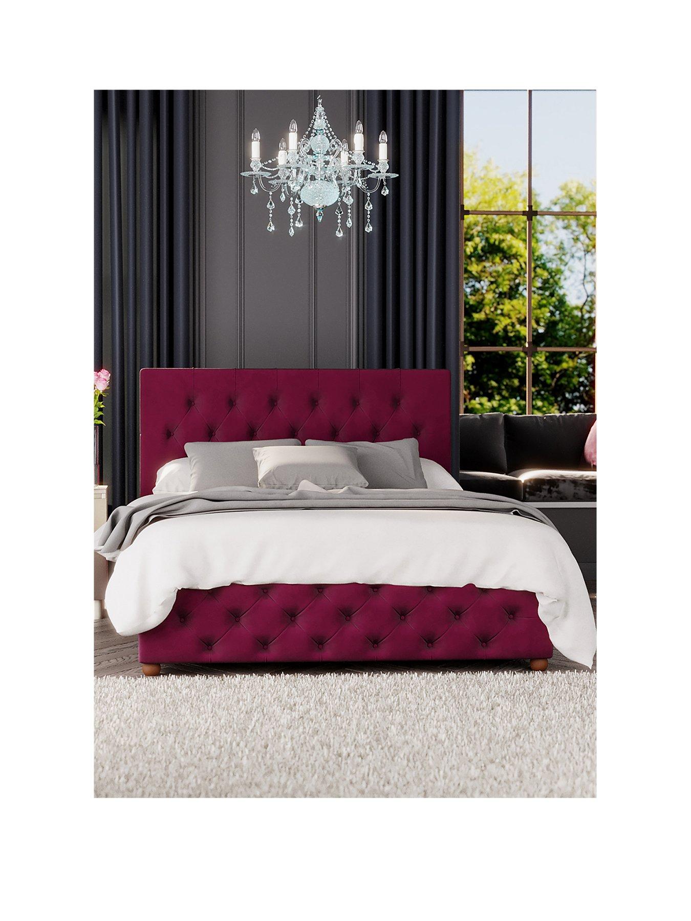 Product photograph of Laurence Llewelyn-bowen Luna Ottoman Single Bed from very.co.uk