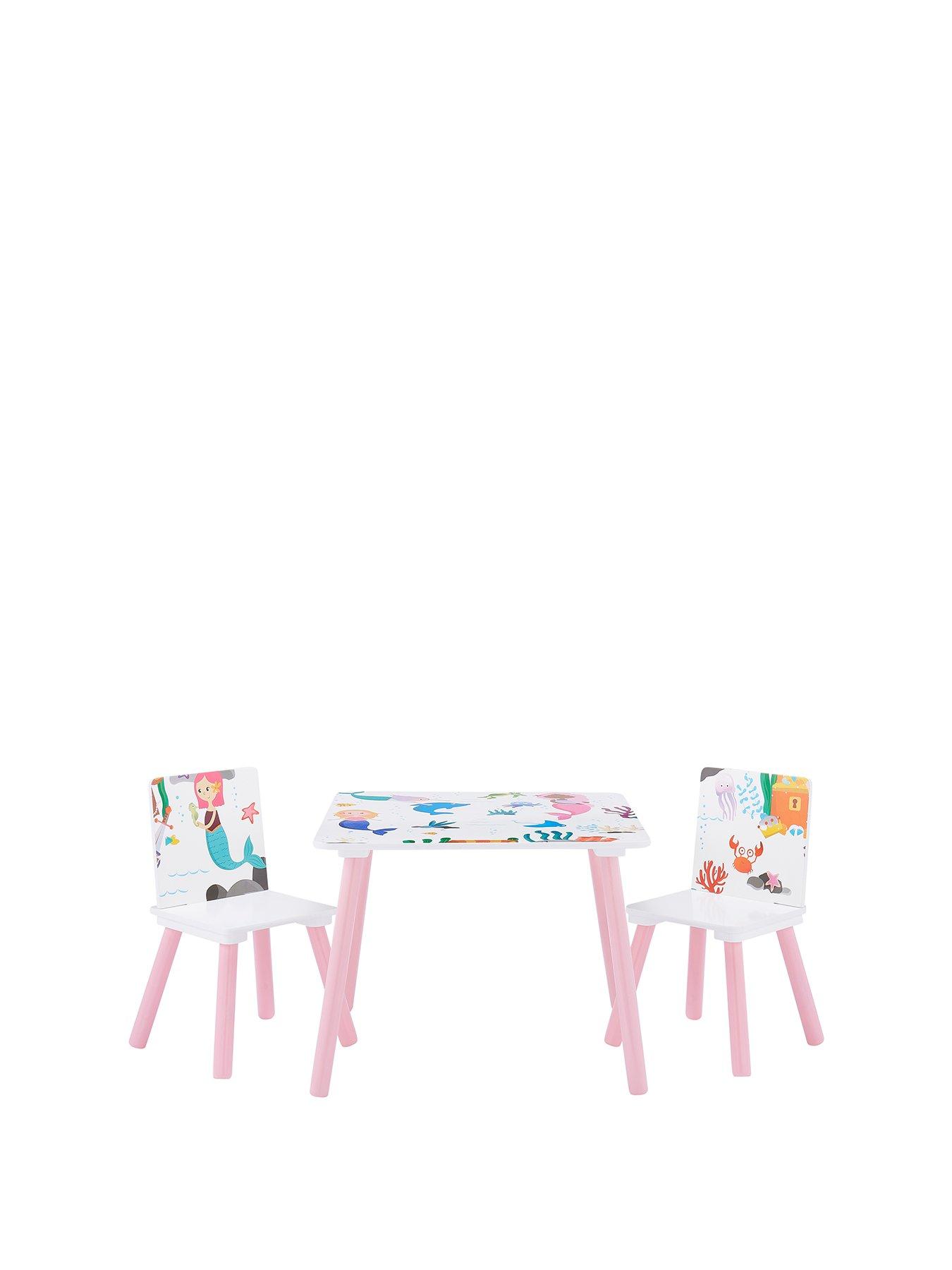 Product photograph of Lloyd Pascal Mermaid Table And Chairs Set from very.co.uk