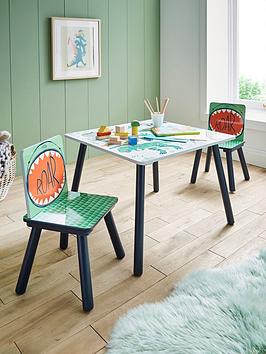 Product photograph of Lloyd Pascal Dino Table And Chairs Set from very.co.uk