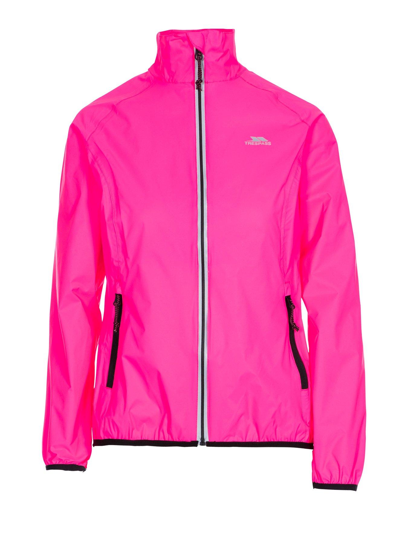 Women Beaming Full Zip Jacket - Pink/Black