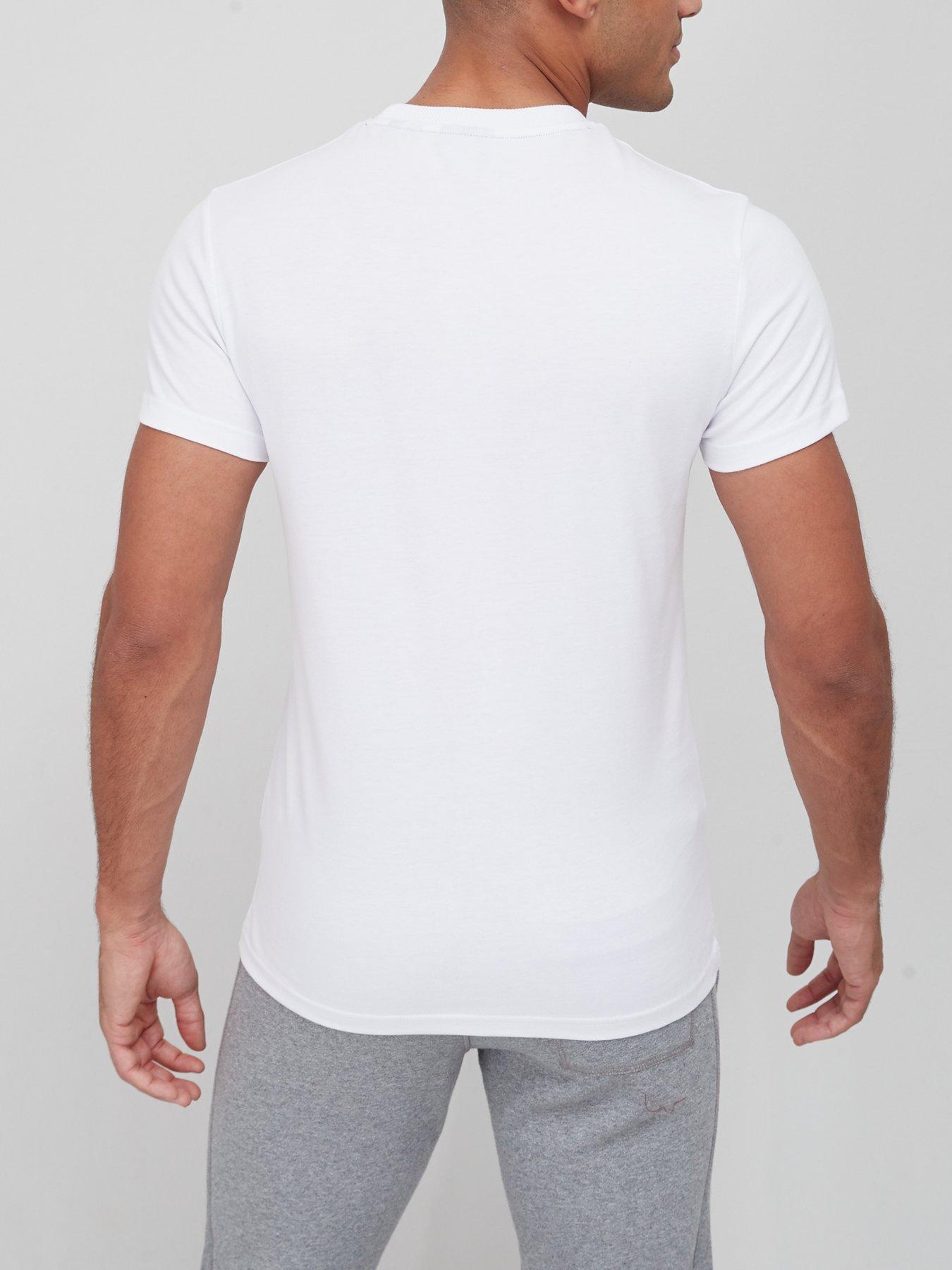 Superdry Core Logo T-Shirt - White | very.co.uk