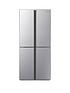  image of fridgemaster-mq79394ffs-total-no-frost-american-fridge-freezer-silver