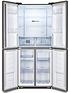  image of fridgemaster-mq79394ffb-total-no-frost-american-fridge-freezer-black