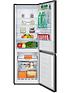  image of fridgemaster-mc60287db-7030-total-no-frost-fridge-freezer-black