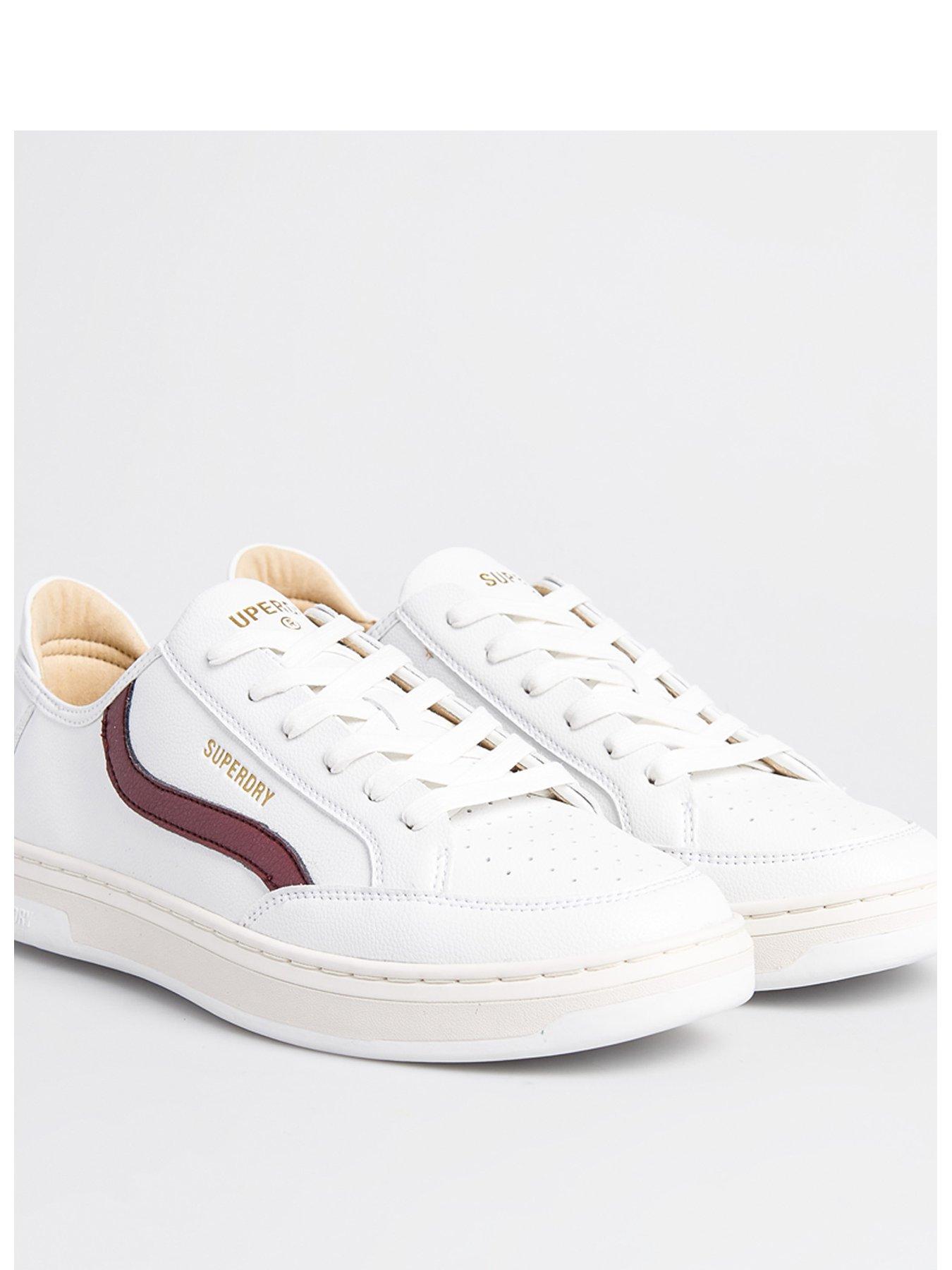 superdry pumps white