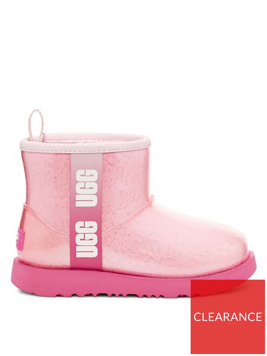 front image of ugg-classic-clear-mini-ii-boot-seashell-pinknbsp