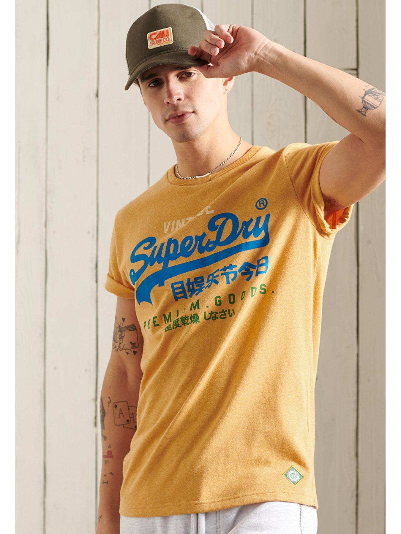 T-shirts & Polos Vintage Logo T-Shirt - Yellow