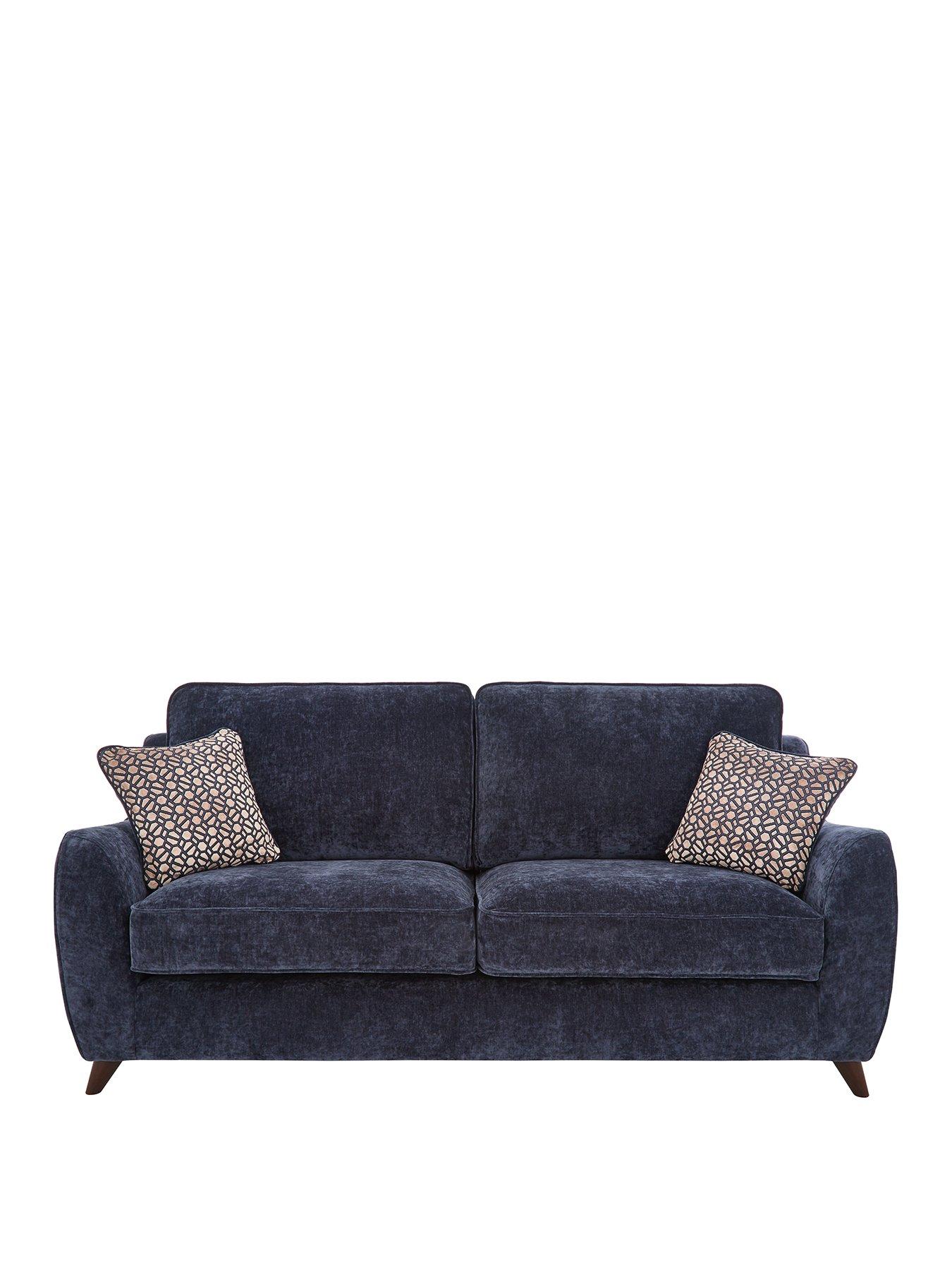 Product photograph of Very Home Varley Fabric 3 Seater Sofa from very.co.uk