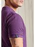  image of superdry-classic-vintage-polo-shirt-auberginenbsp
