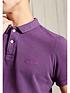 image of superdry-classic-vintage-polo-shirt-auberginenbsp