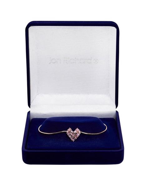 jon-richard-rose-gold-plate-cubic-zirconia-mixed-stone-heart-toggle-bracelet