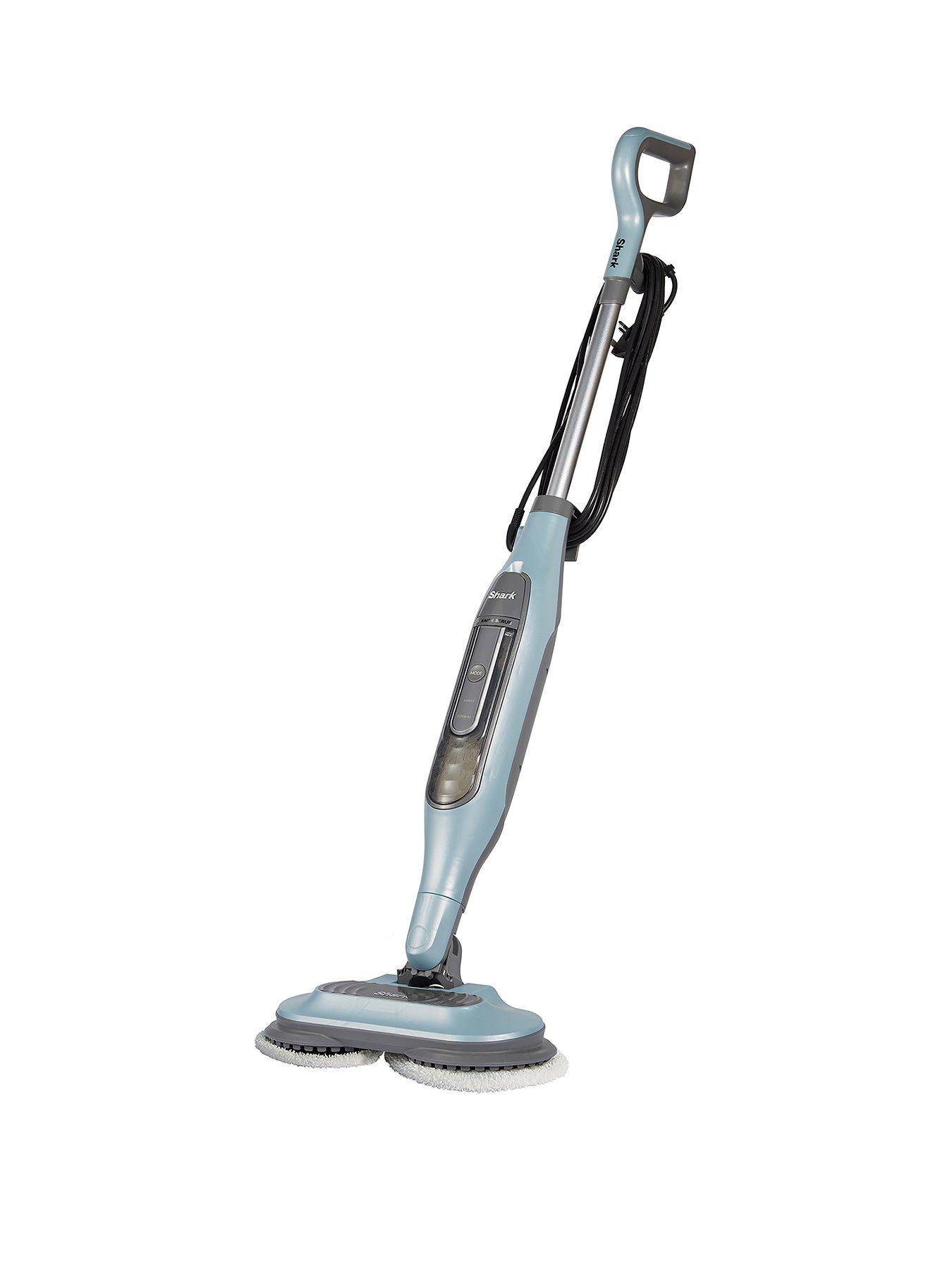 Product photograph of Shark Steam Amp Scrub Automatic Steam Mop S6002uk - Reusable Machine Washable Cleaning Pads from very.co.uk