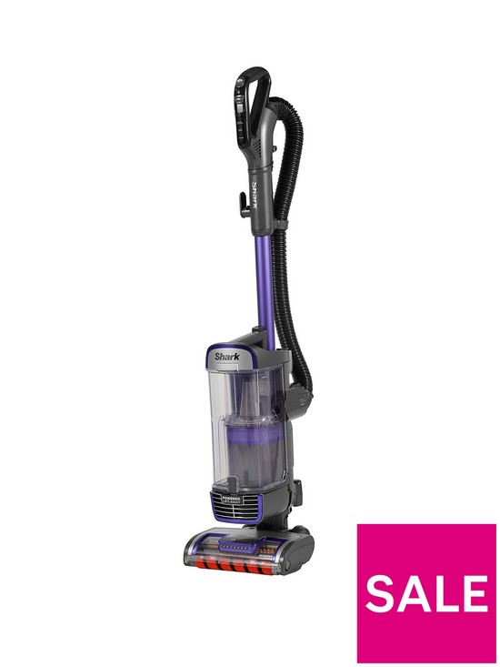 front image of shark-anti-hair-wrap-upright-vacuum-cleaner-with-powered-lift-away-nz850uk