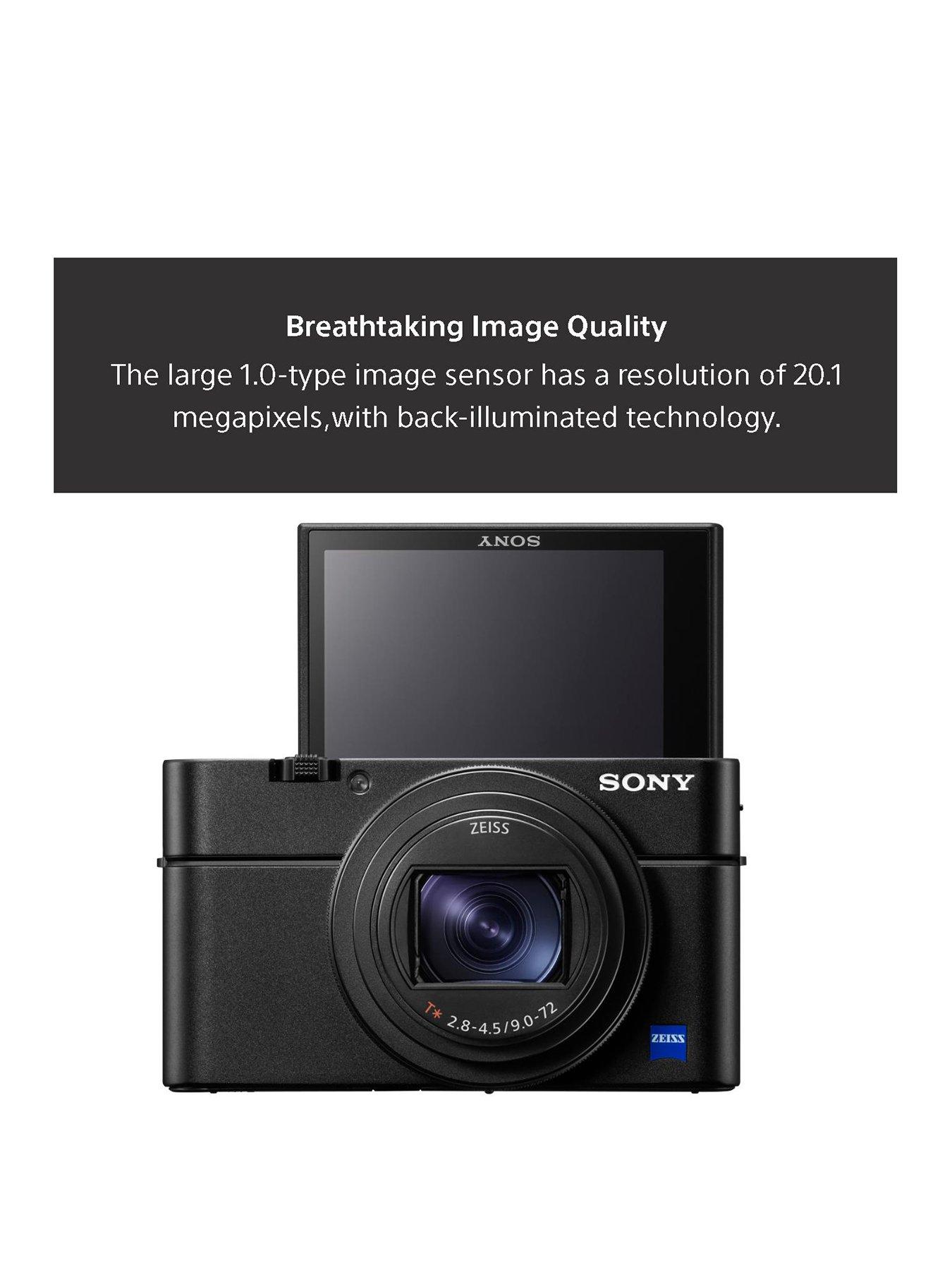 Sony Cyber-shot RX100 VII 20.1-Megapixel Digital Camera Black