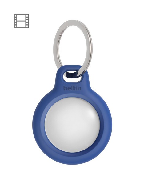 belkin-secure-holder-with-key-ring-for-airtag-blue
