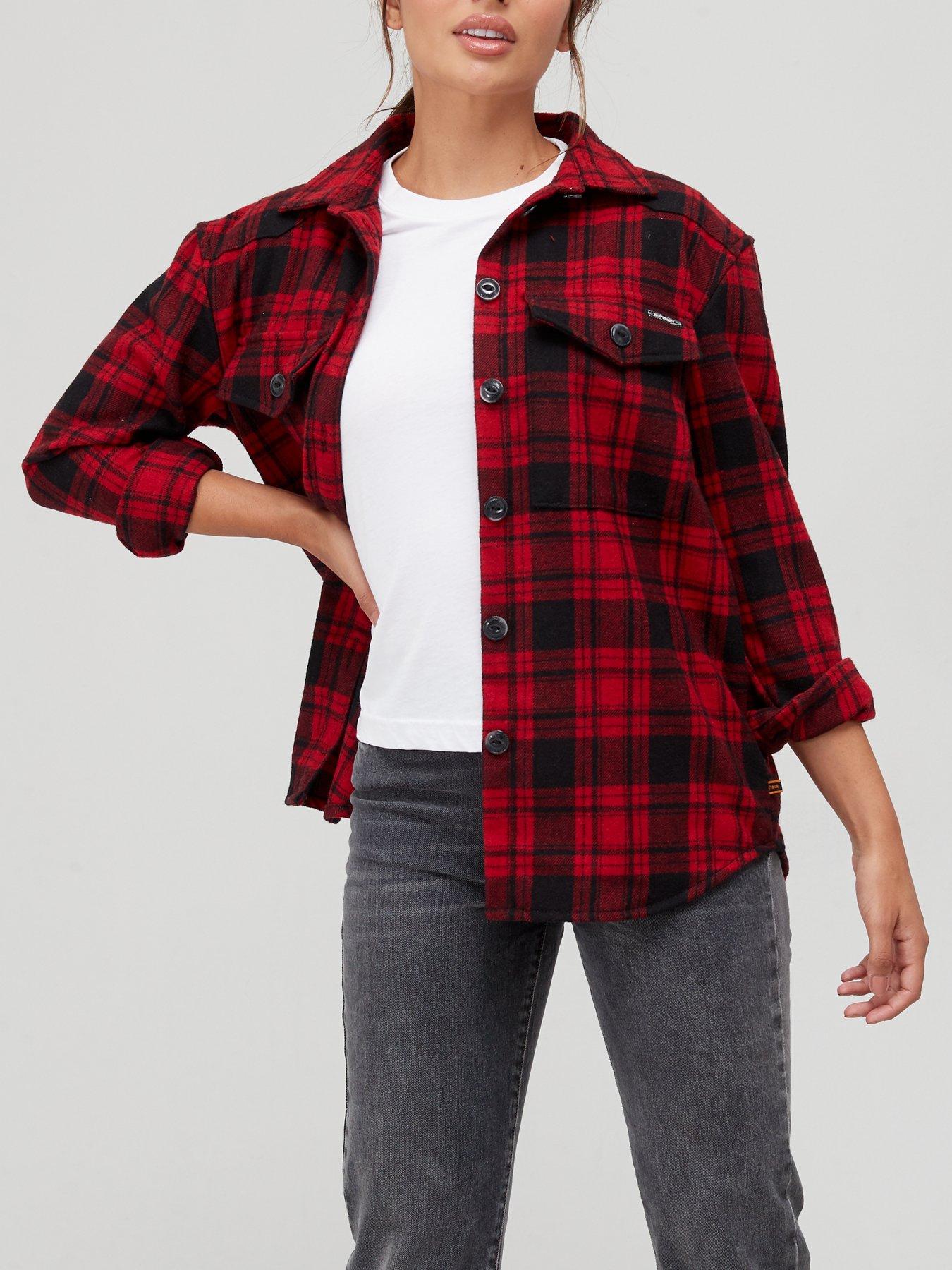 red shirt womens