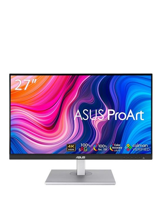 front image of asus-proart-display-pa279cv-27in-professional-monitor-ips-4k-uhd