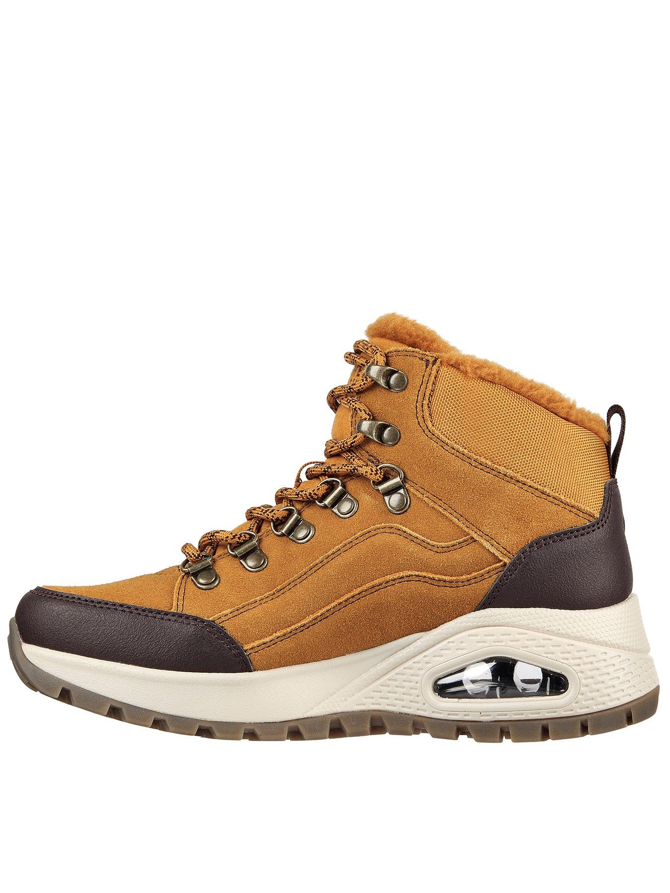 Skechers Uno Rugged Winter Feels Ankle Boots very.co.uk
