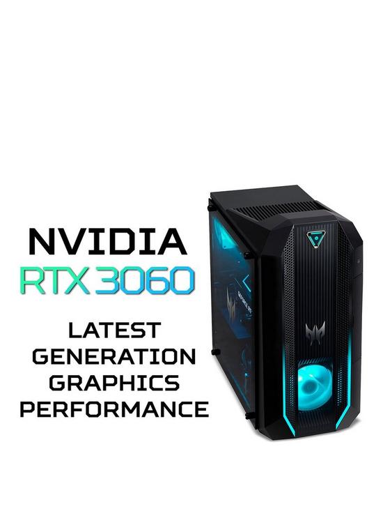 stillFront image of acer-predator-orion-3000-desktopnbspgaming-pc--nbspgeforce-rtx-3060nbspintel-core-i5-16gb-ram-256gb-ssd-amp-1tb-hdd