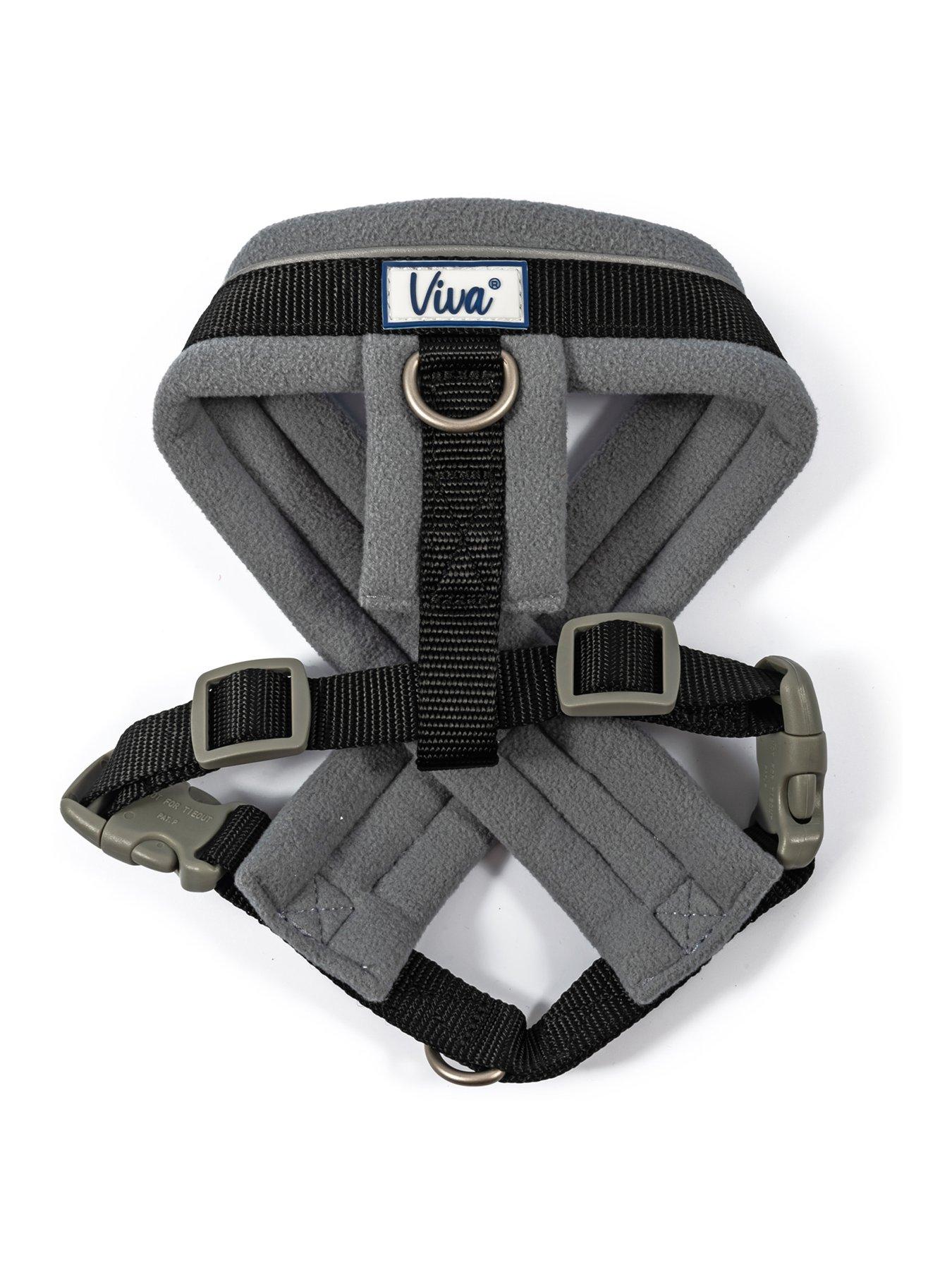 Product photograph of Ancol Padded Harness Black 41-53cm from very.co.uk
