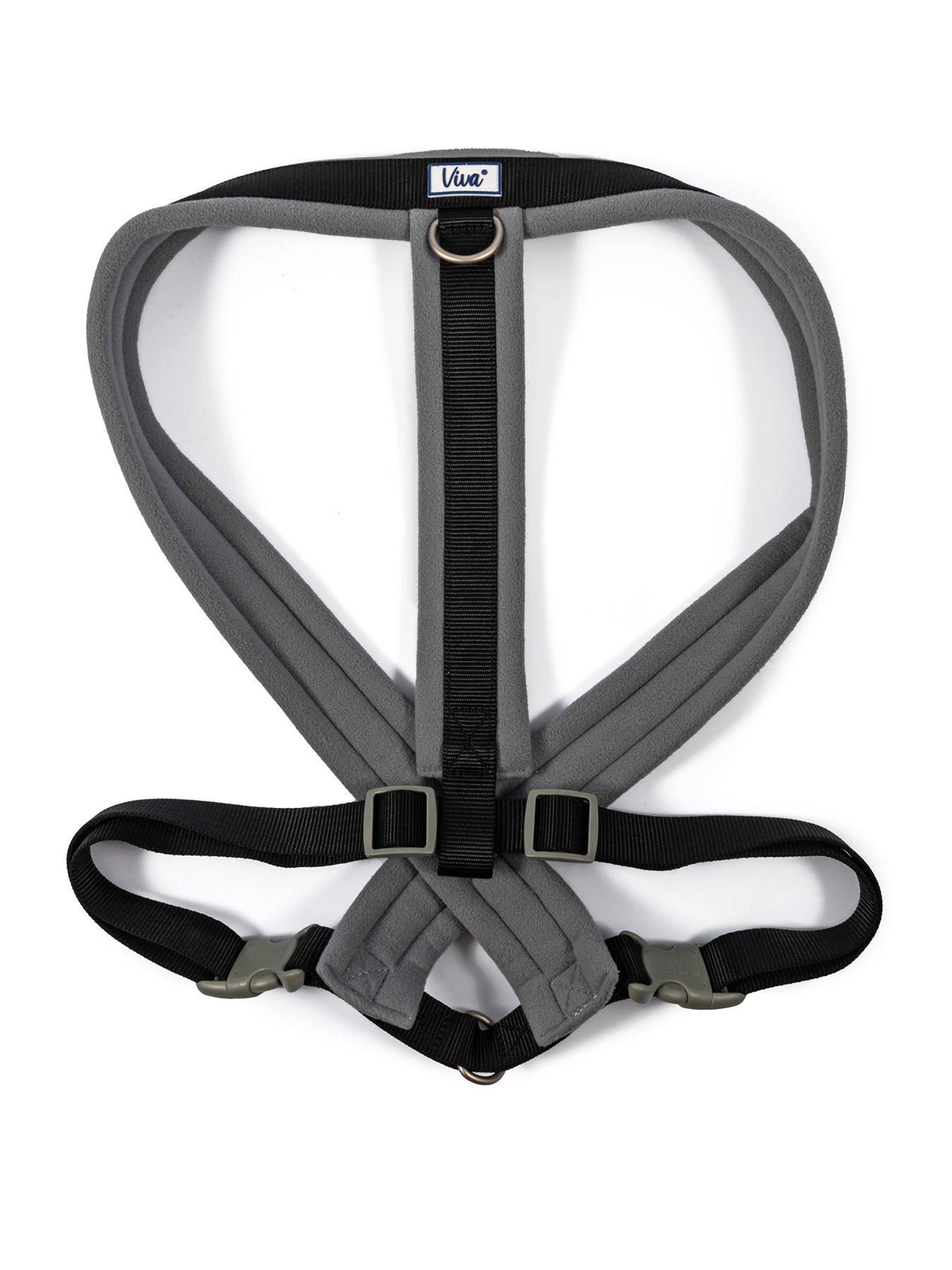 Product photograph of Ancol Padded Harness Black 70-98cm from very.co.uk