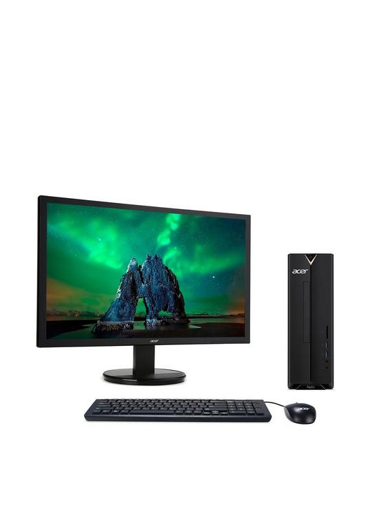front image of acer-xc-330-desktop-pc-bundle--nbspintel-celeron-8gb-ramnbsp1tb-storagenbspacer-k202-195in-monitor-keyboard-amp-mouse