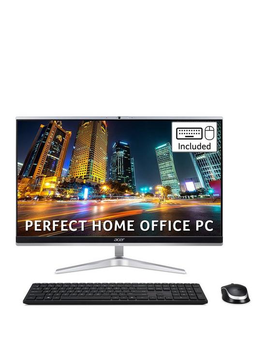 front image of acer-aspirenbspc24-1650-all-in-one-desktop-pc-238in-fhdnbspintel-core-i5nbsp8gb-ram-512gb-ssd